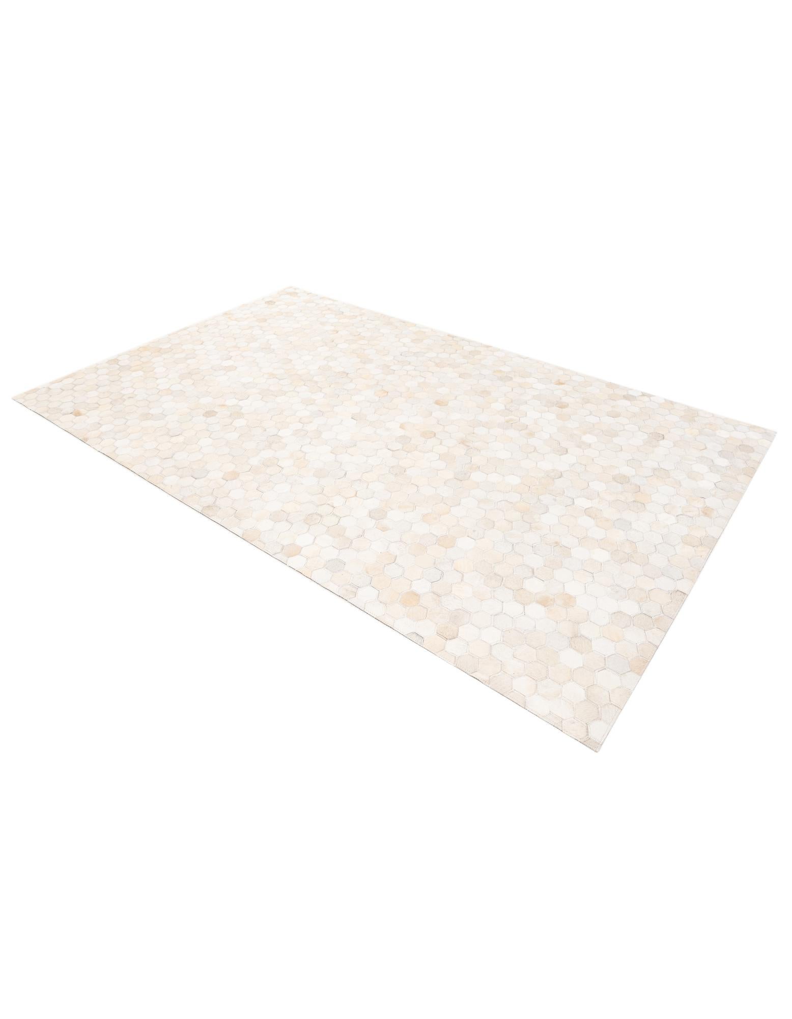 4' 11 x 7' 11 Cowhide Stocks Rug