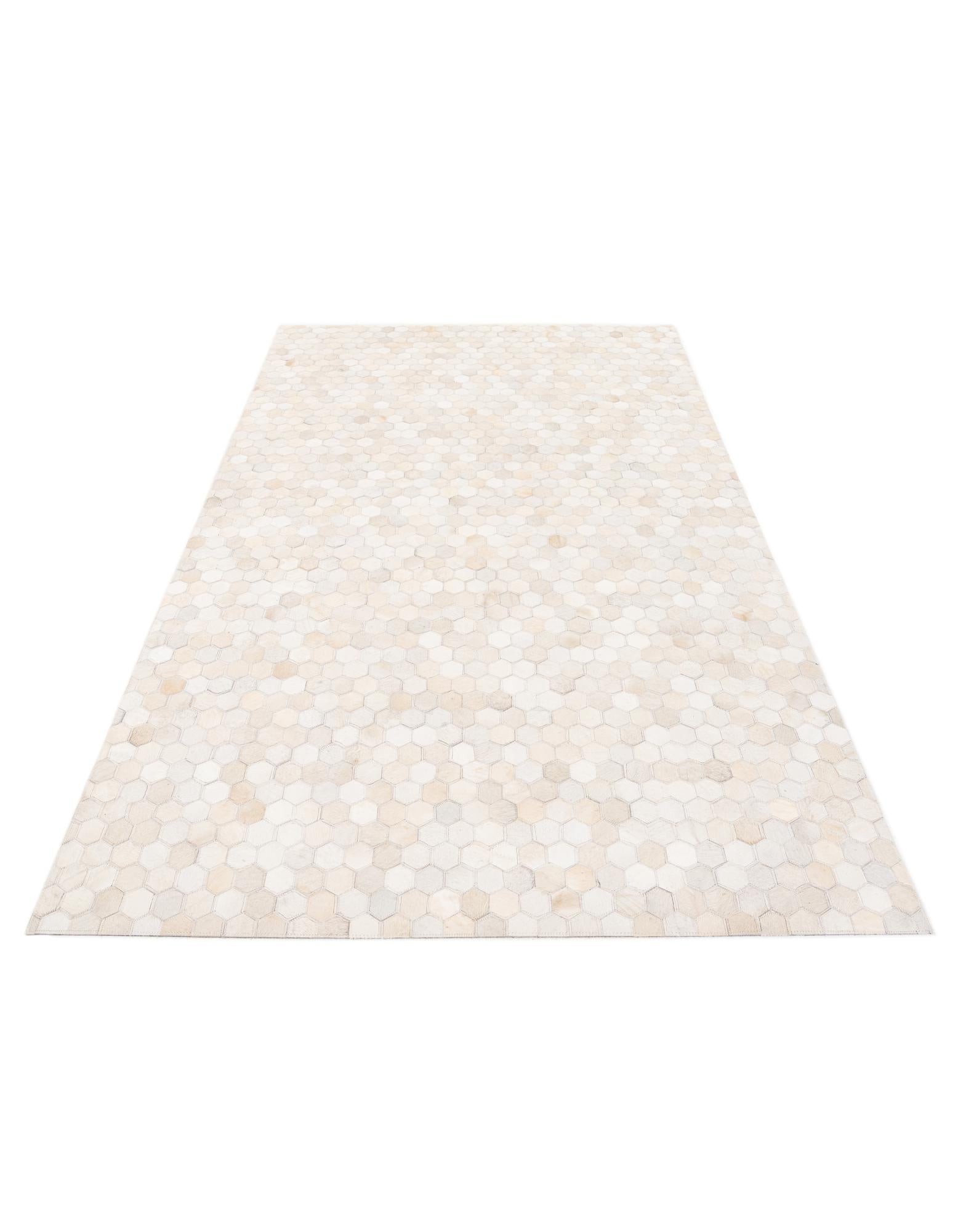 4' 11 x 7' 11 Cowhide Stocks Rug