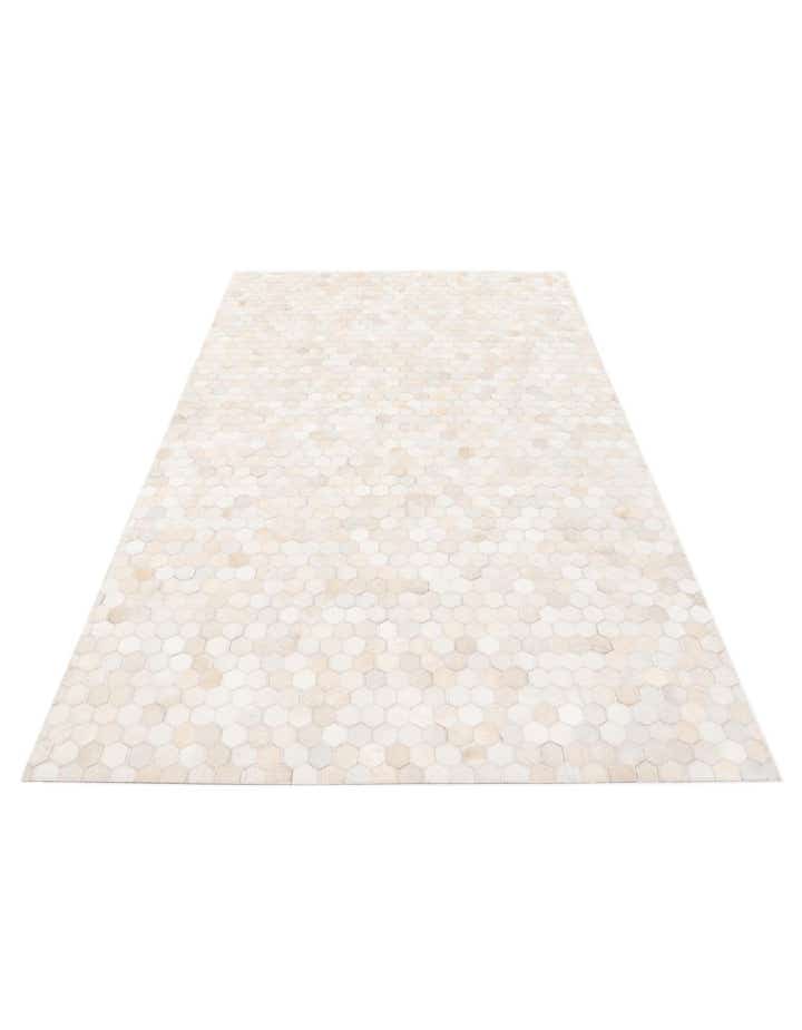 4' 11 x 7' 11 Cowhide Stocks Rug