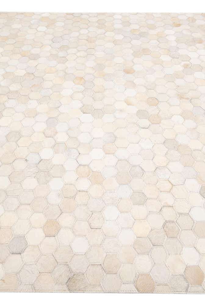 4' 11 x 7' 11 Cowhide Stocks Rug