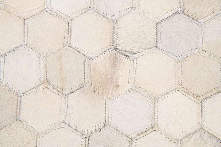 4' 11 x 7' 11 Cowhide Stocks Rug