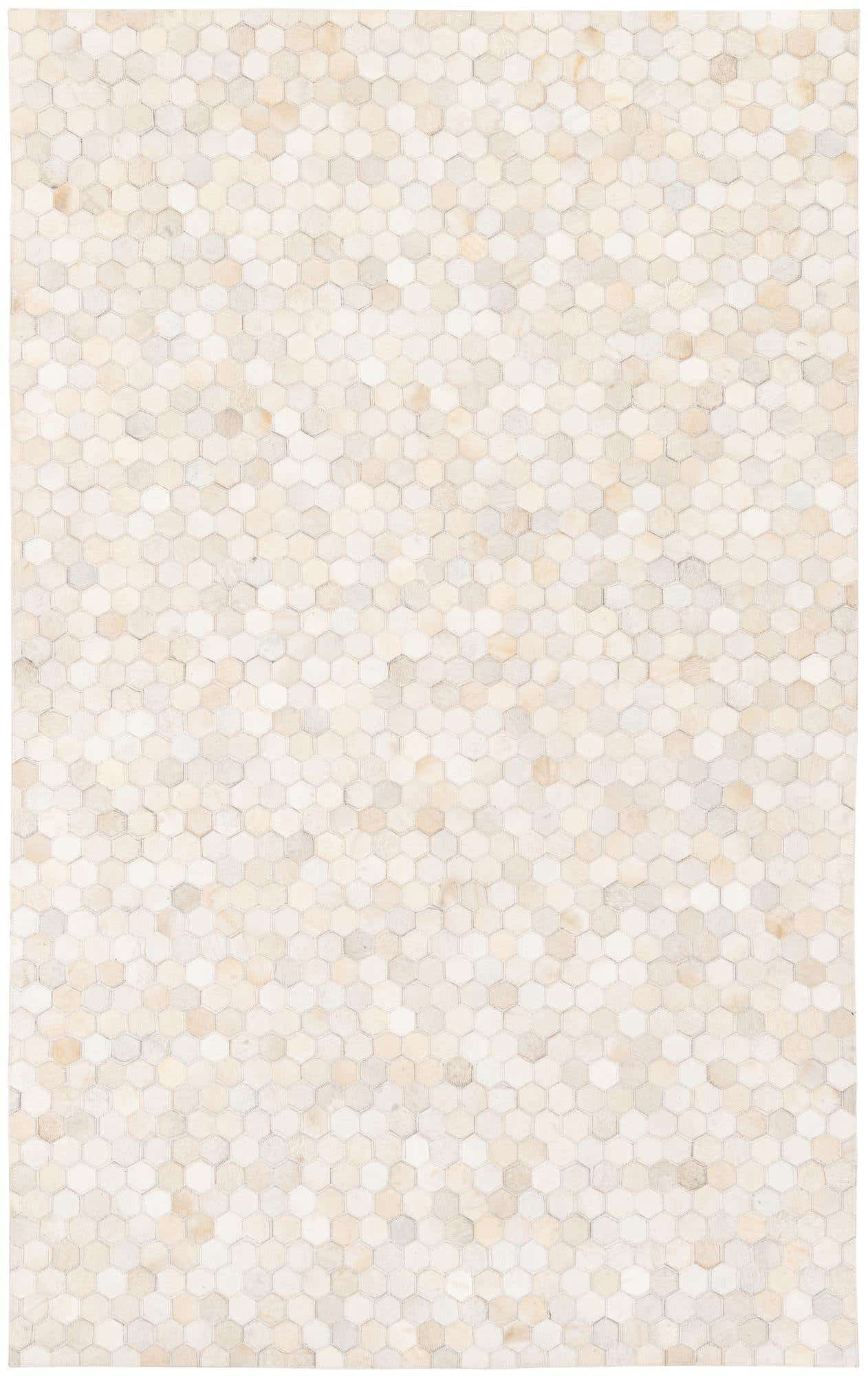 4' 11 x 7' 11 Cowhide Stocks Rug