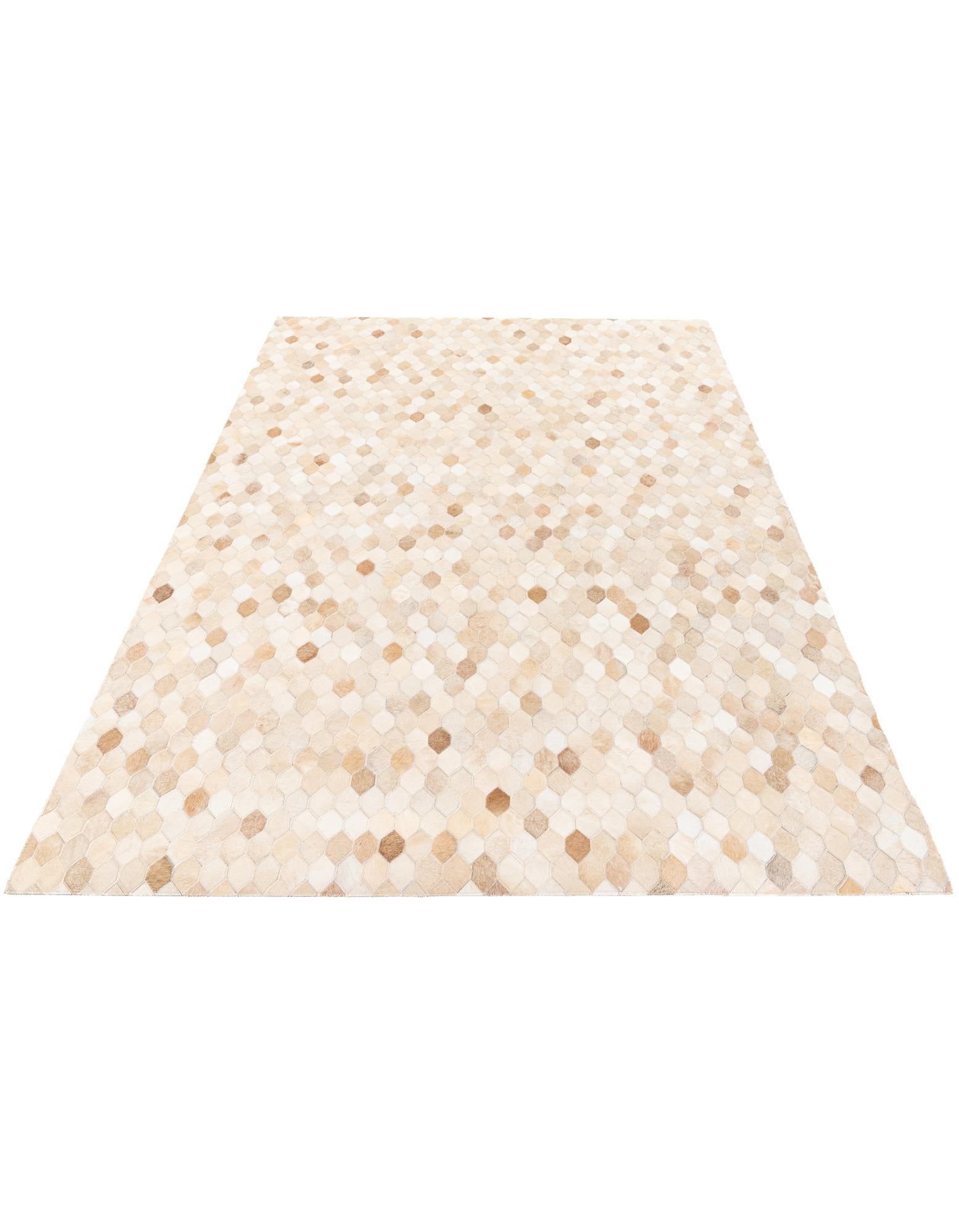 5' 9 x 7' 11 Cowhide Stocks Rug