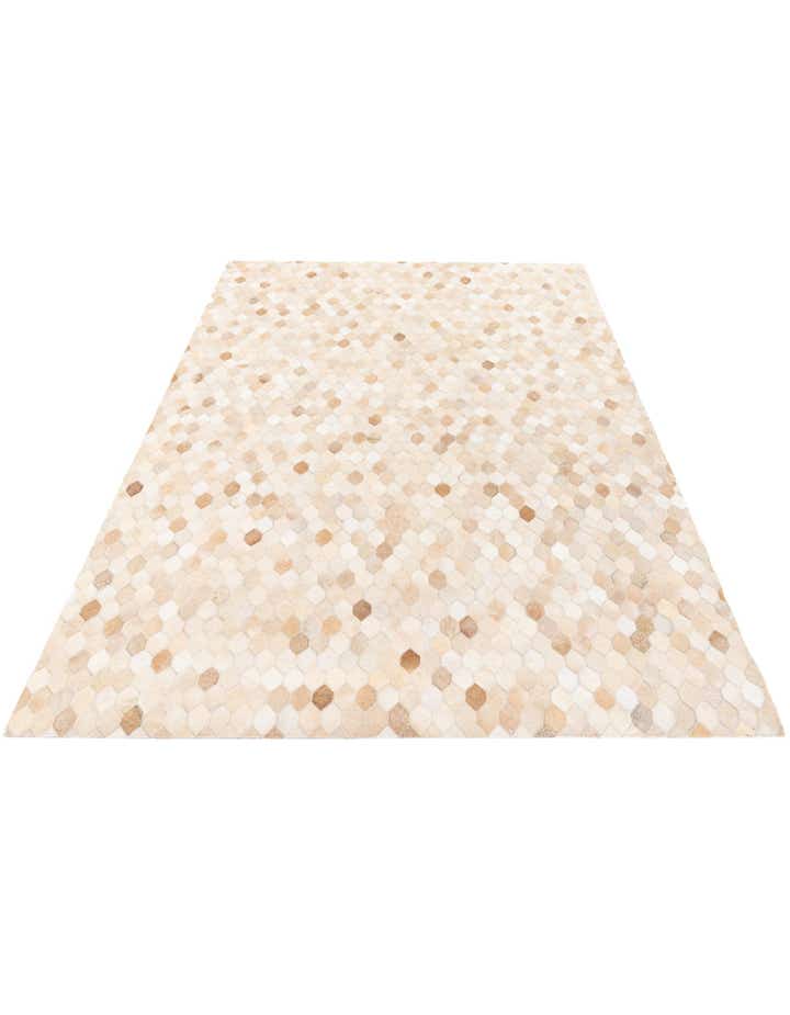 5' 9 x 7' 11 Cowhide Stocks Rug