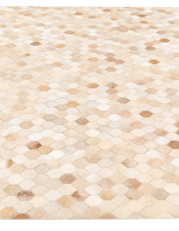 Detail image of 5' 9 x 7' 11 Cowhide Stocks Rug