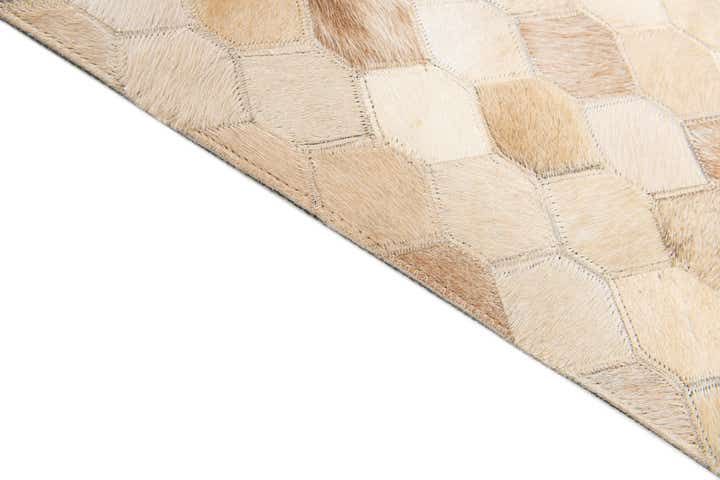 5' 9 x 7' 11 Cowhide Stocks Rug