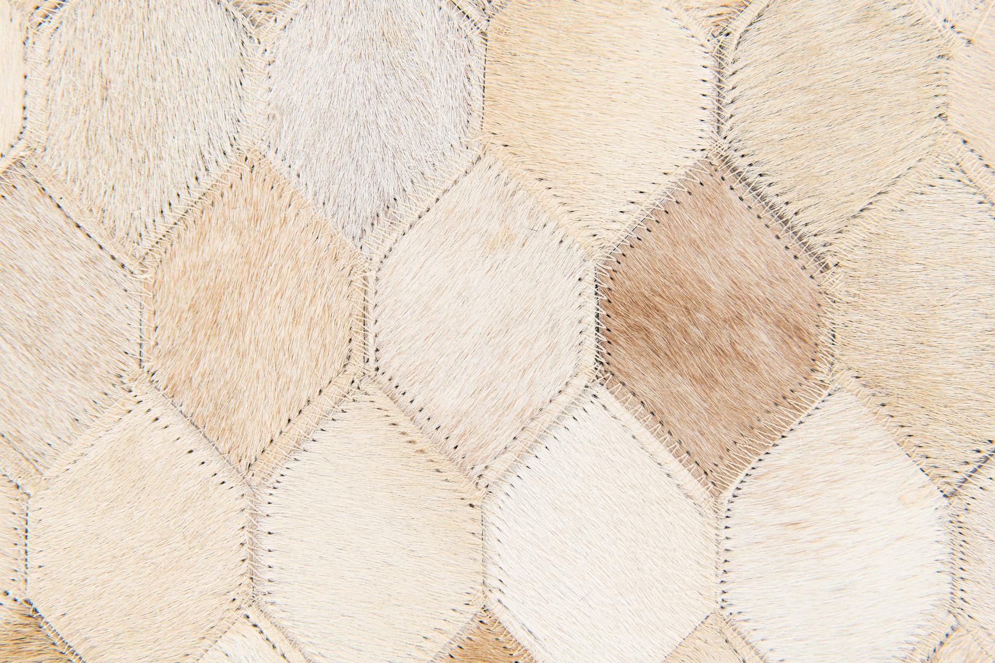 5' 9 x 7' 11 Cowhide Stocks Rug