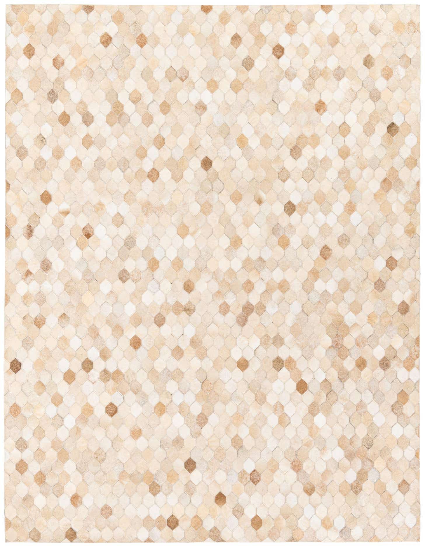 5' 9 x 7' 11 Cowhide Stocks Rug