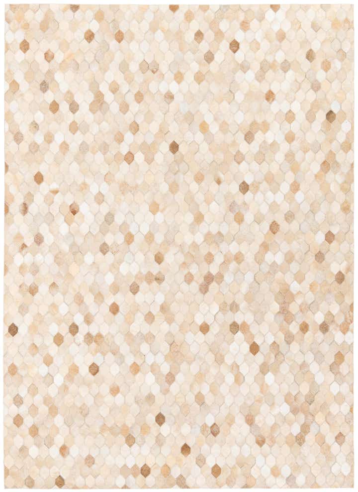 5' 9 x 7' 11 Cowhide Stocks Rug