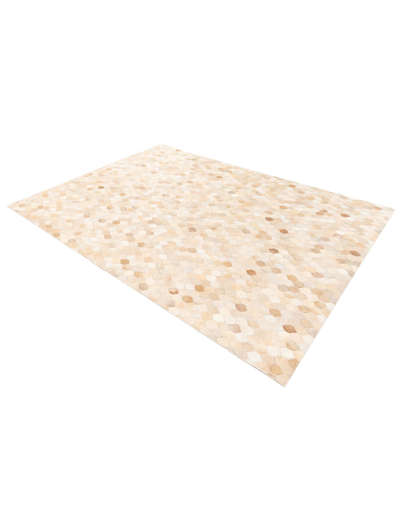 5' 7 x 8' Cowhide Stocks Rug