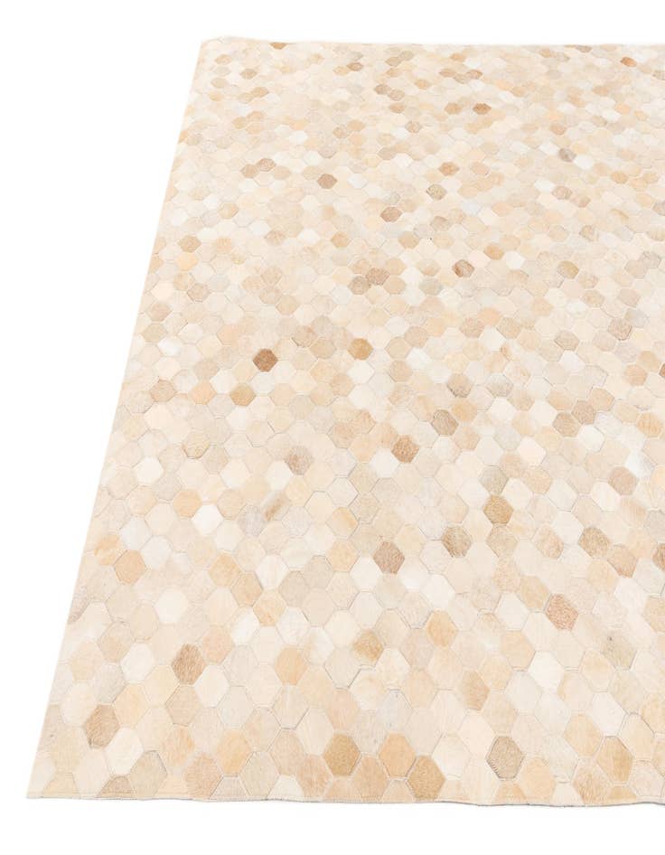 Detail image of 5' 7 x 8' Cowhide Stocks Rug