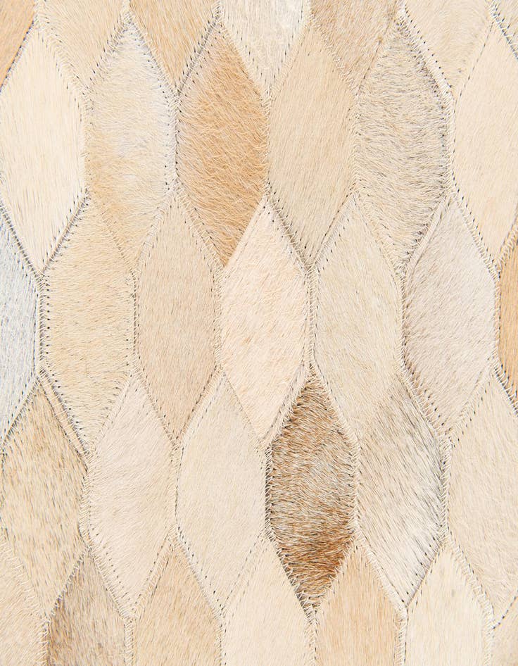 Detail image of 5' 7 x 8' Cowhide Stocks Rug