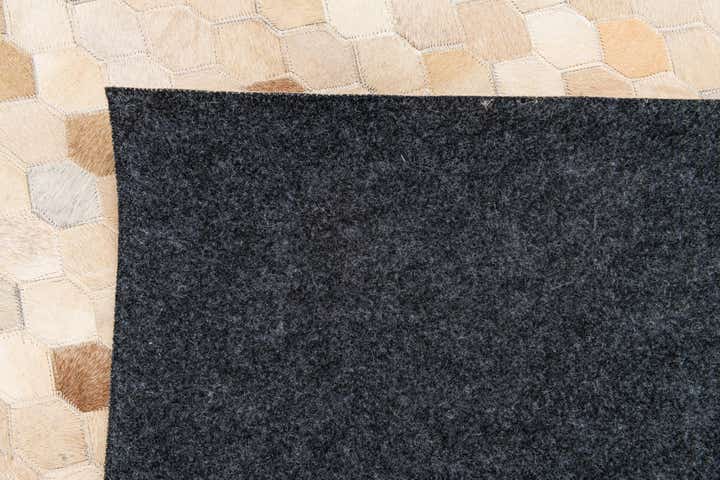 5' 7 x 8' Cowhide Stocks Rug