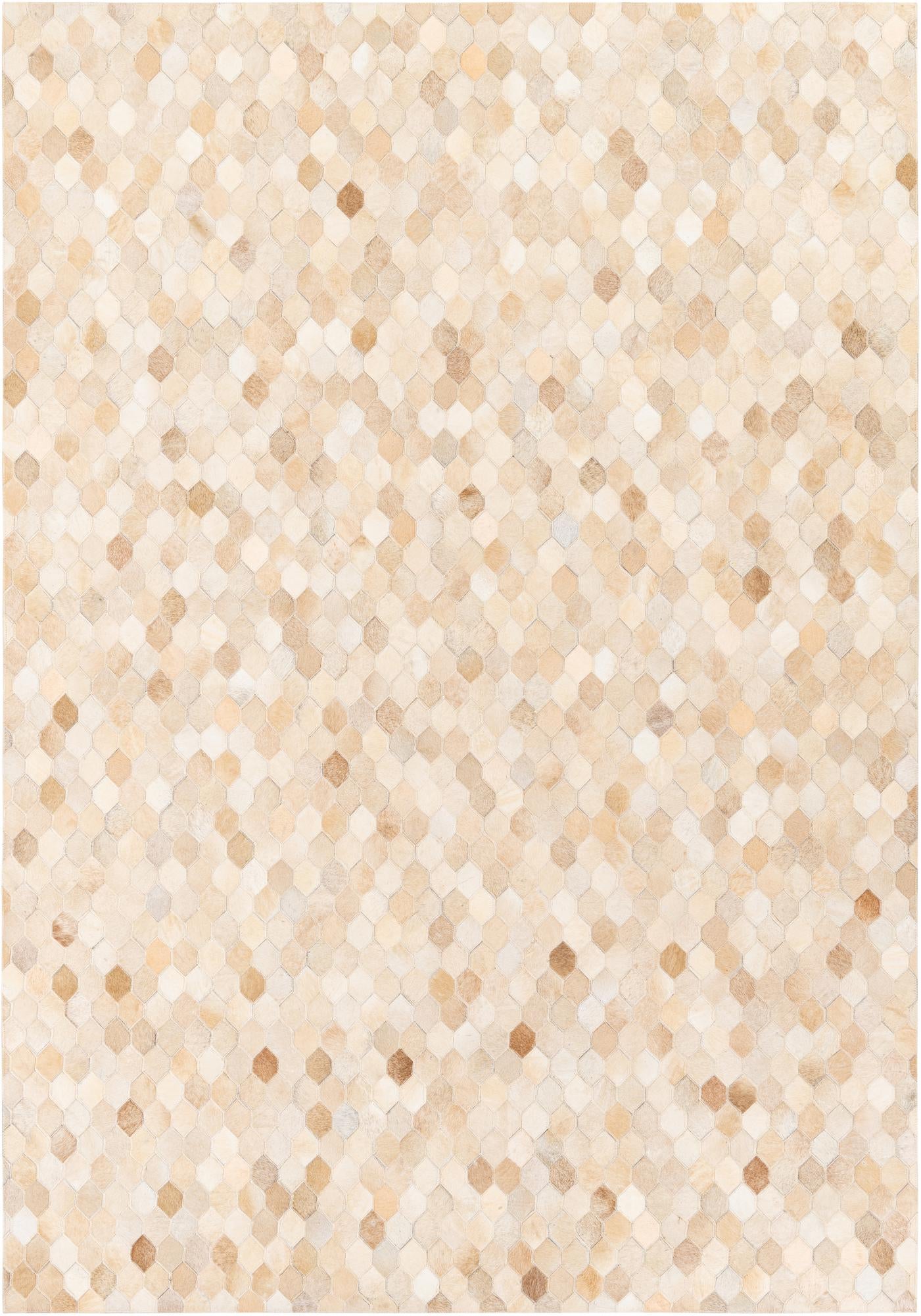 5' 7 x 8' Cowhide Stocks Rug