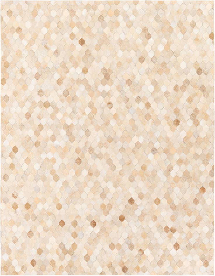 Detail image of 5' 7 x 8' Cowhide Stocks Rug