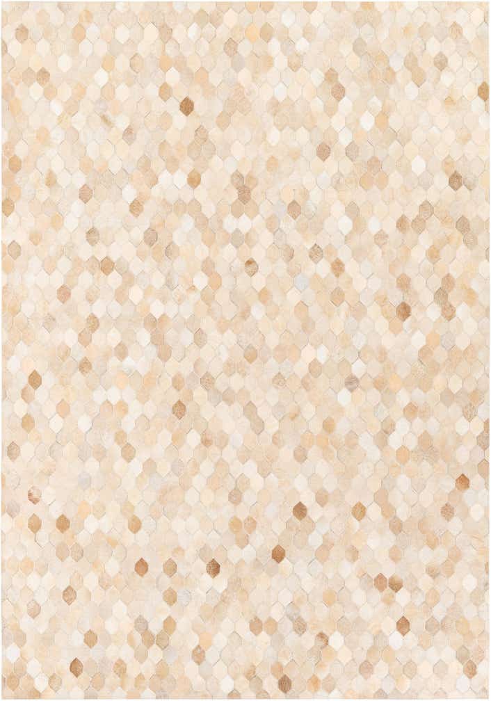 5' 7 x 8' Cowhide Stocks Rug