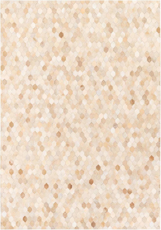 Detail image of 5' 7 x 8' Cowhide Stocks Rug