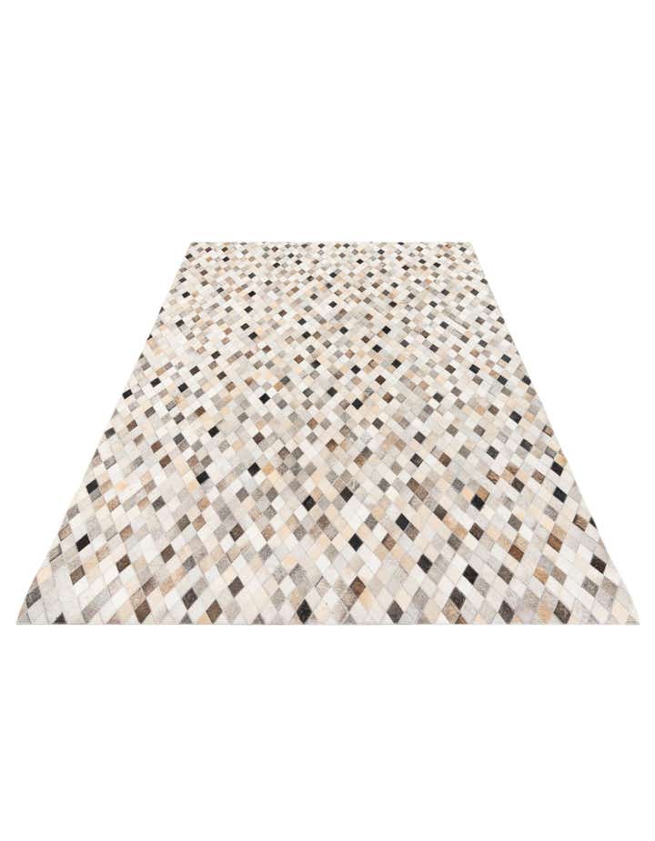 5' 8 x 7' 9 Cowhide Stocks Rug