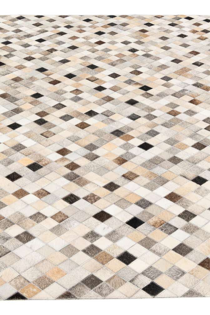 5' 8 x 7' 9 Cowhide Stocks Rug