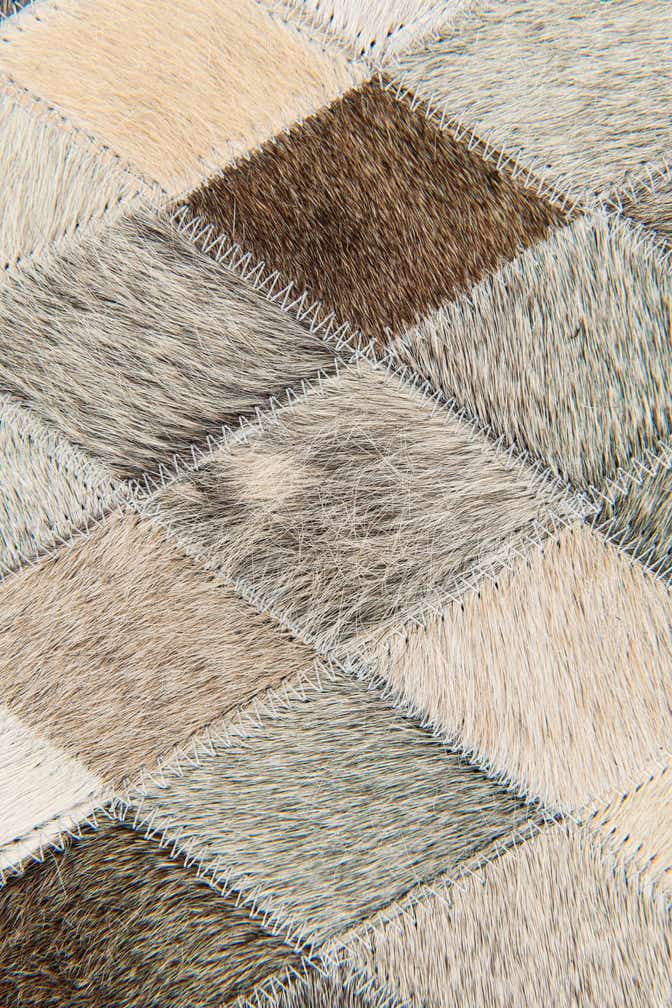 5' 8 x 7' 9 Cowhide Stocks Rug