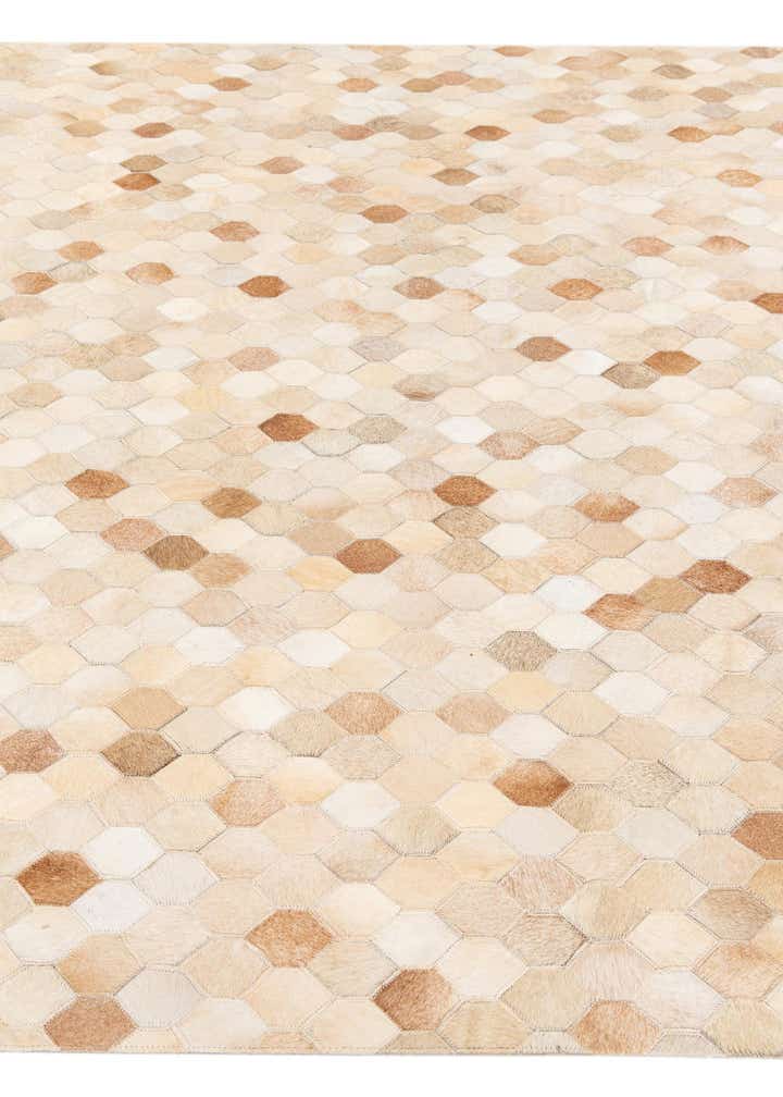 5' 7 x 7' 11 Cowhide Stocks Rug