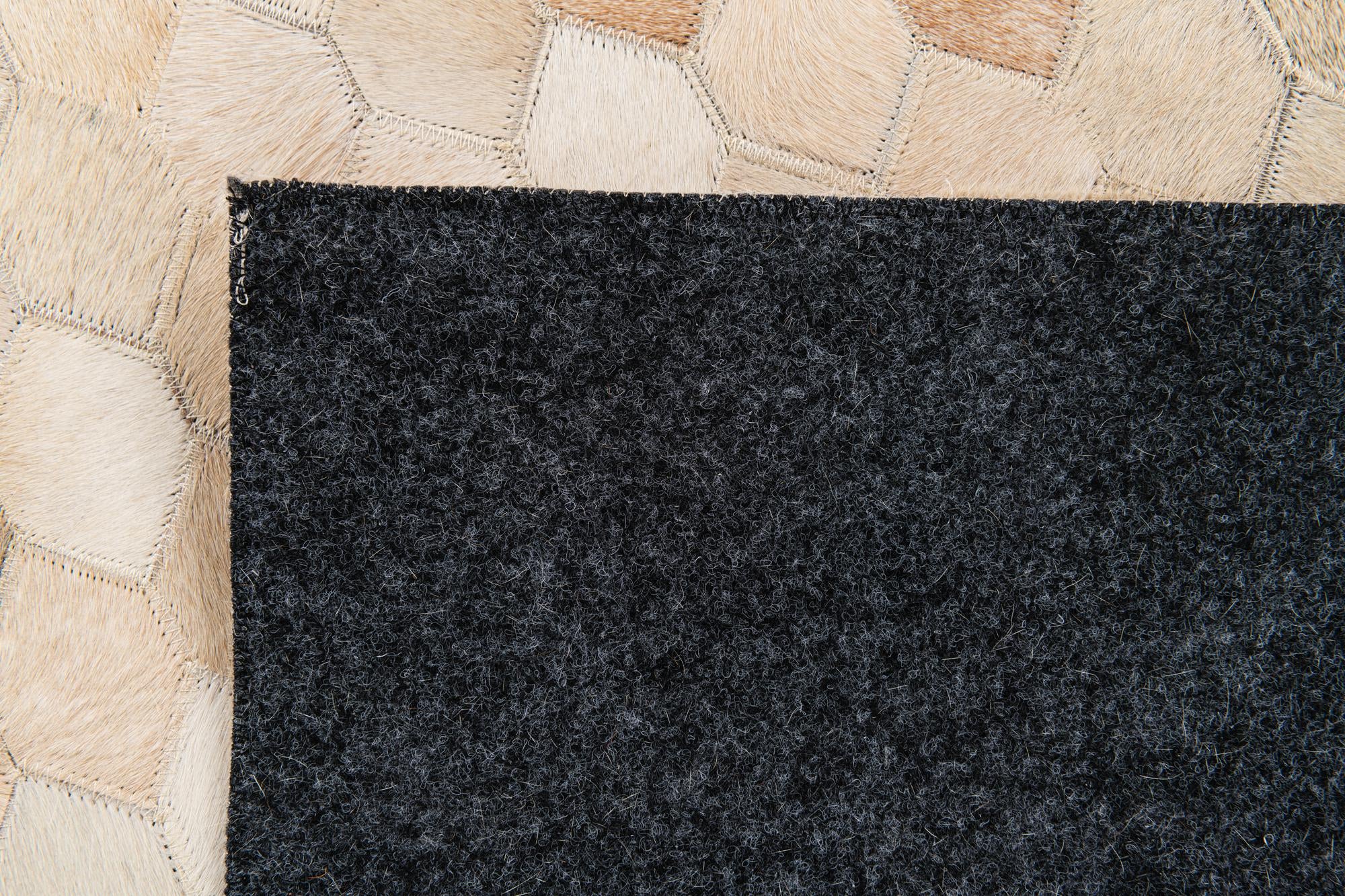 5' 7 x 7' 11 Cowhide Stocks Rug