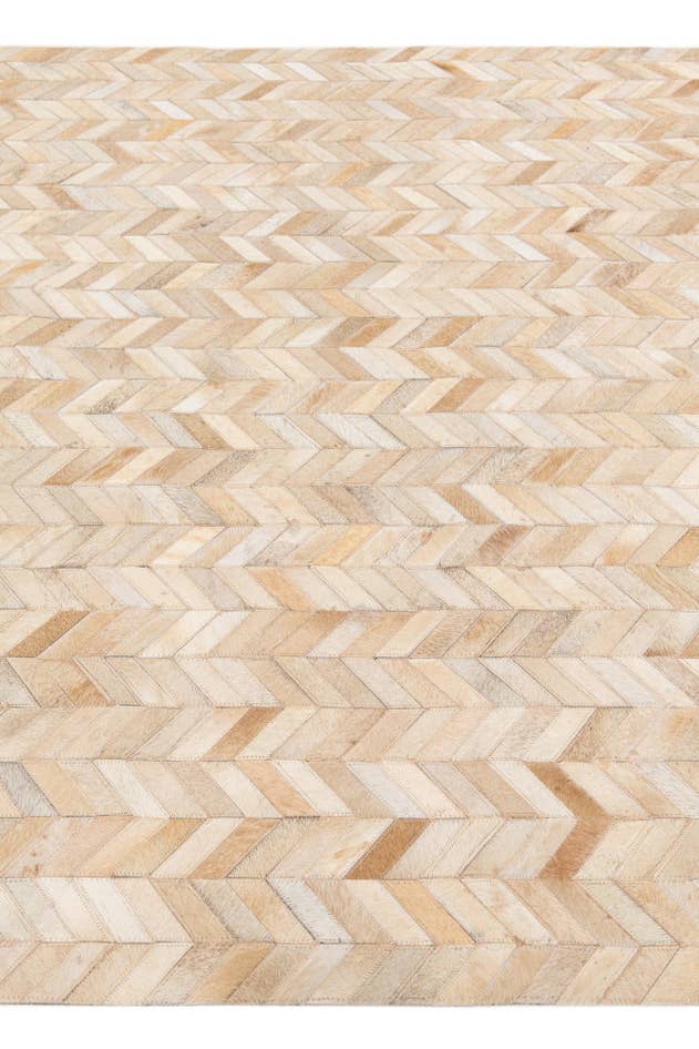 Detail image of 5' 1 x 8' Cowhide Stocks Rug