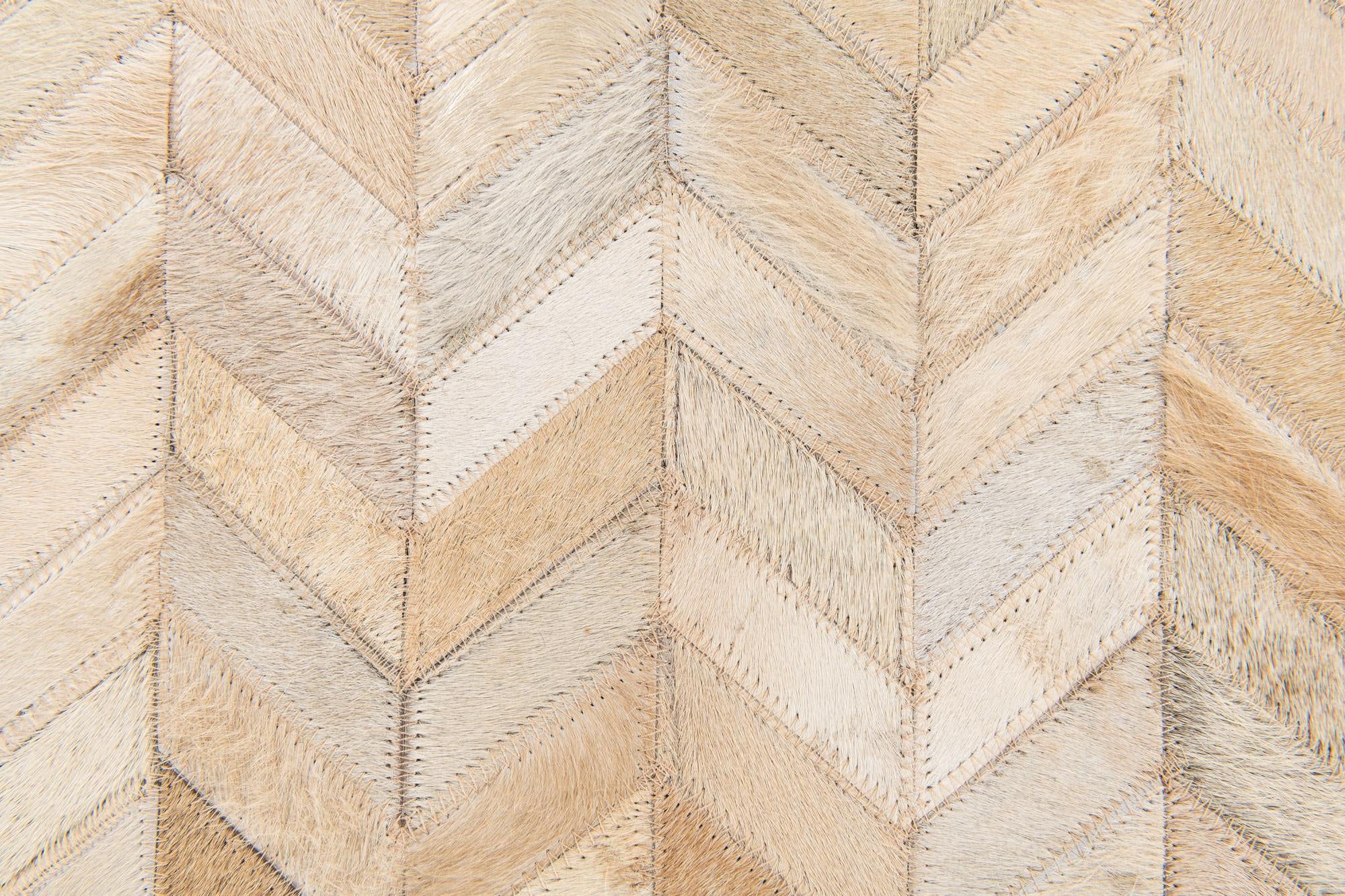 5' 1 x 8' Cowhide Stocks Rug