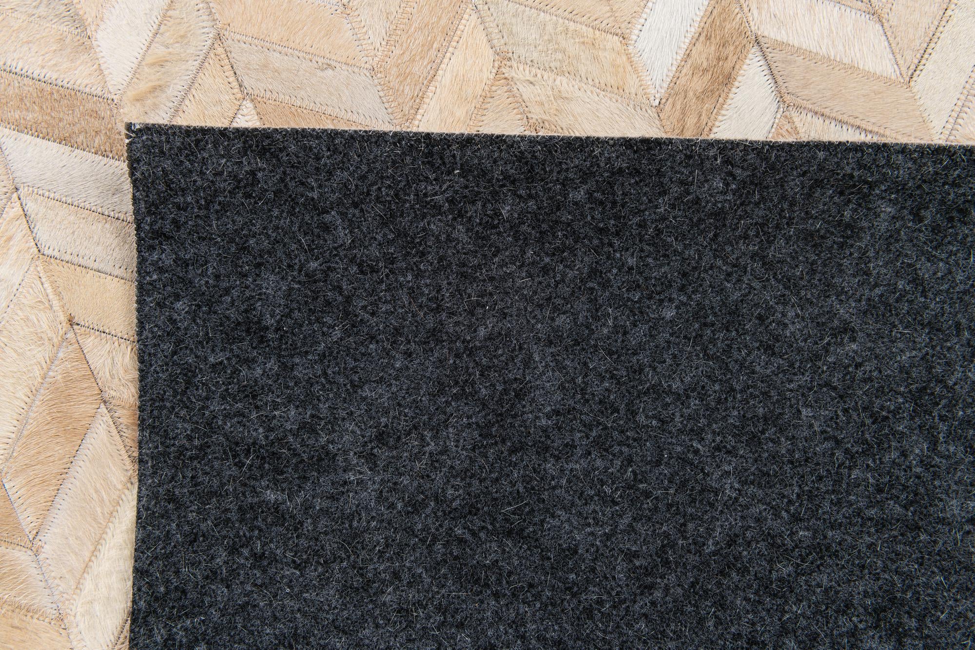 5' 1 x 8' Cowhide Stocks Rug