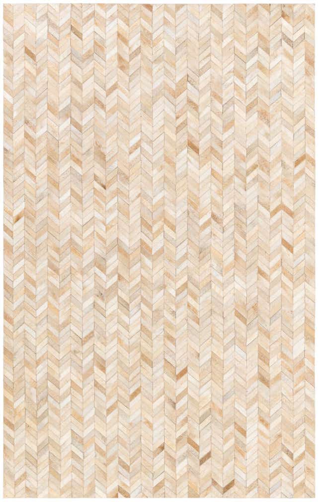 5' 1 x 8' Cowhide Stocks Rug