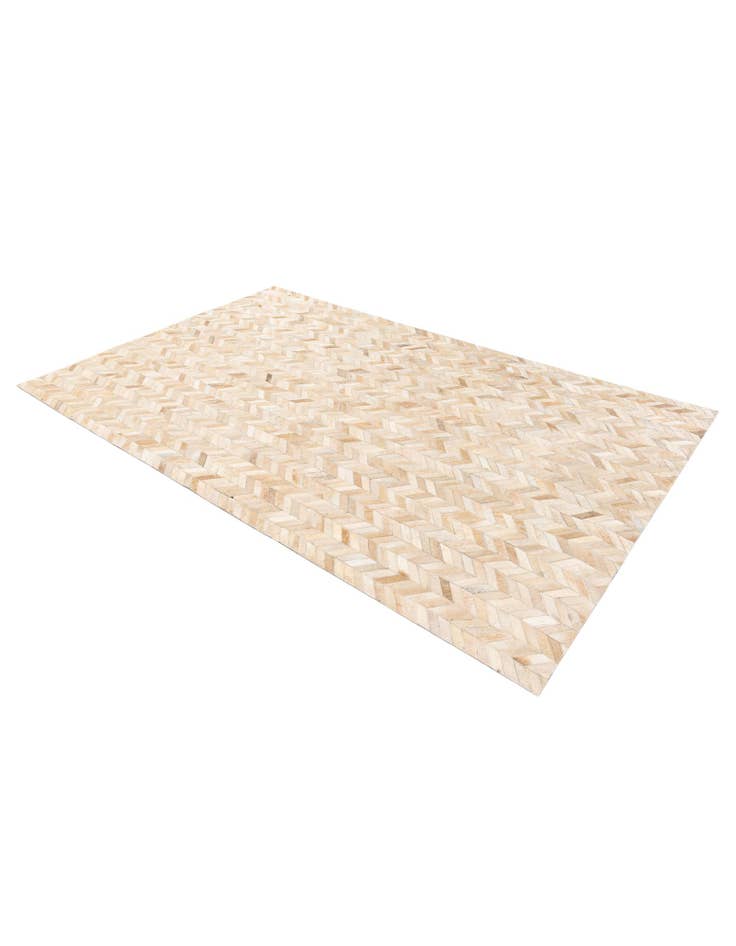 Detail image of 5' 1 x 8' Cowhide Stocks Rug