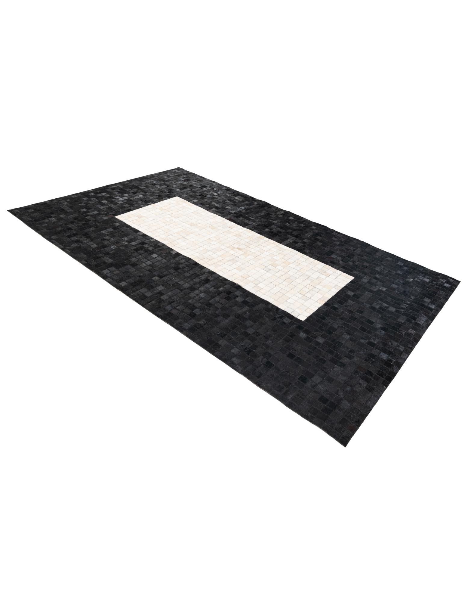 5' 1 x 8' Cowhide Stocks Rug