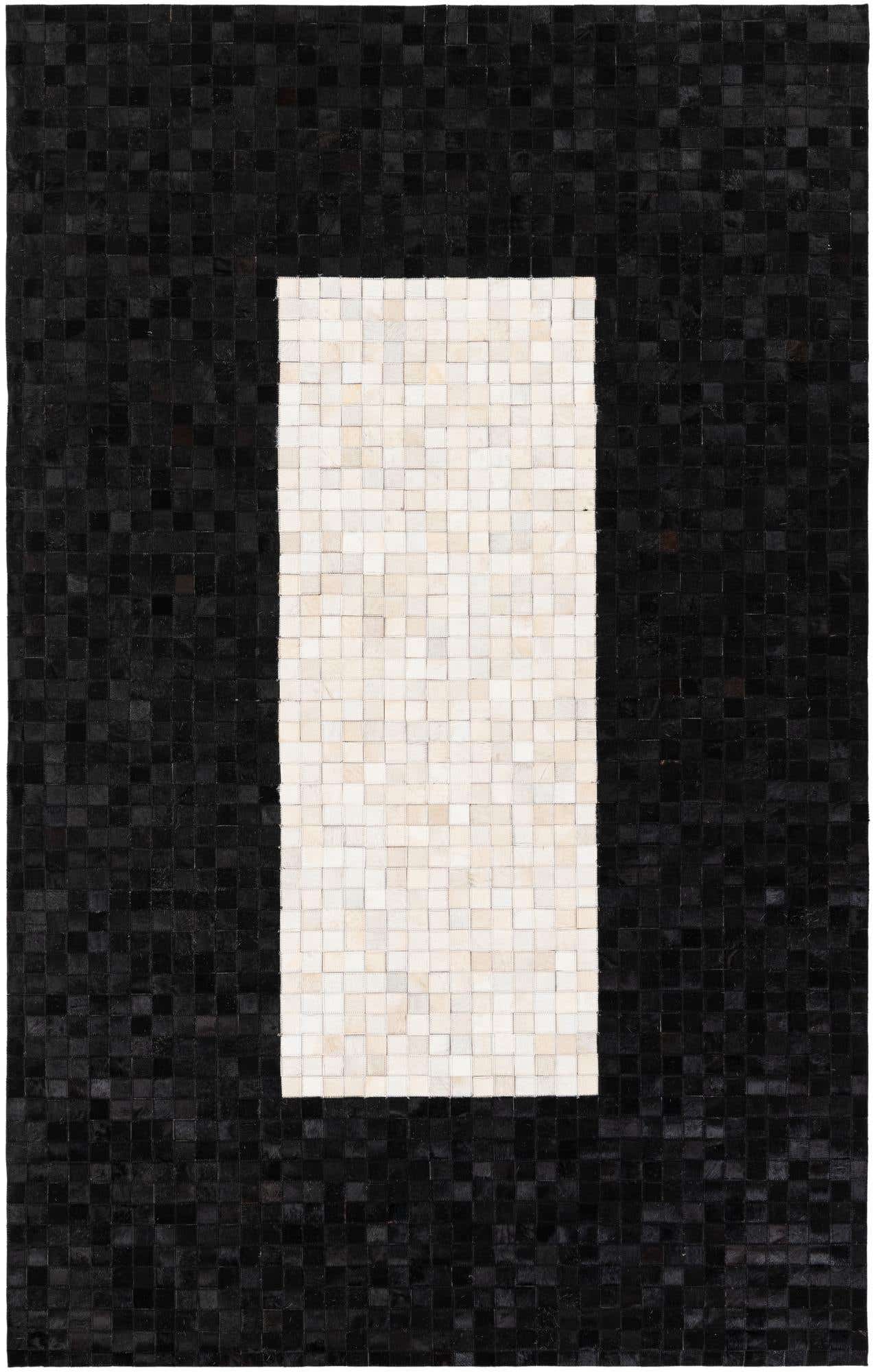 5' 2 x 8' 1 Cowhide Stocks Rug