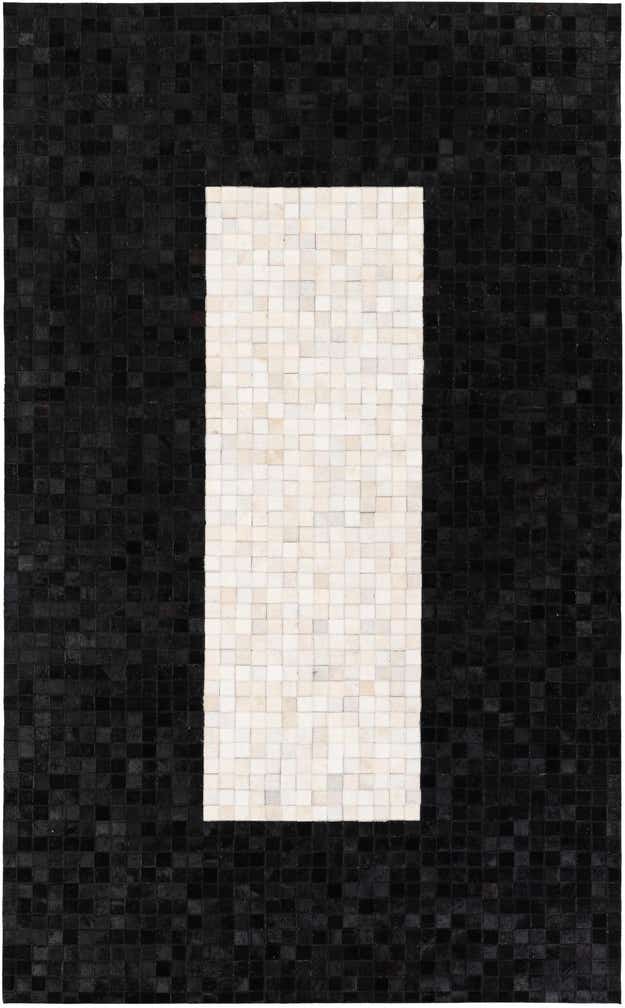 4' 11 x 8' Cowhide Stocks Rug