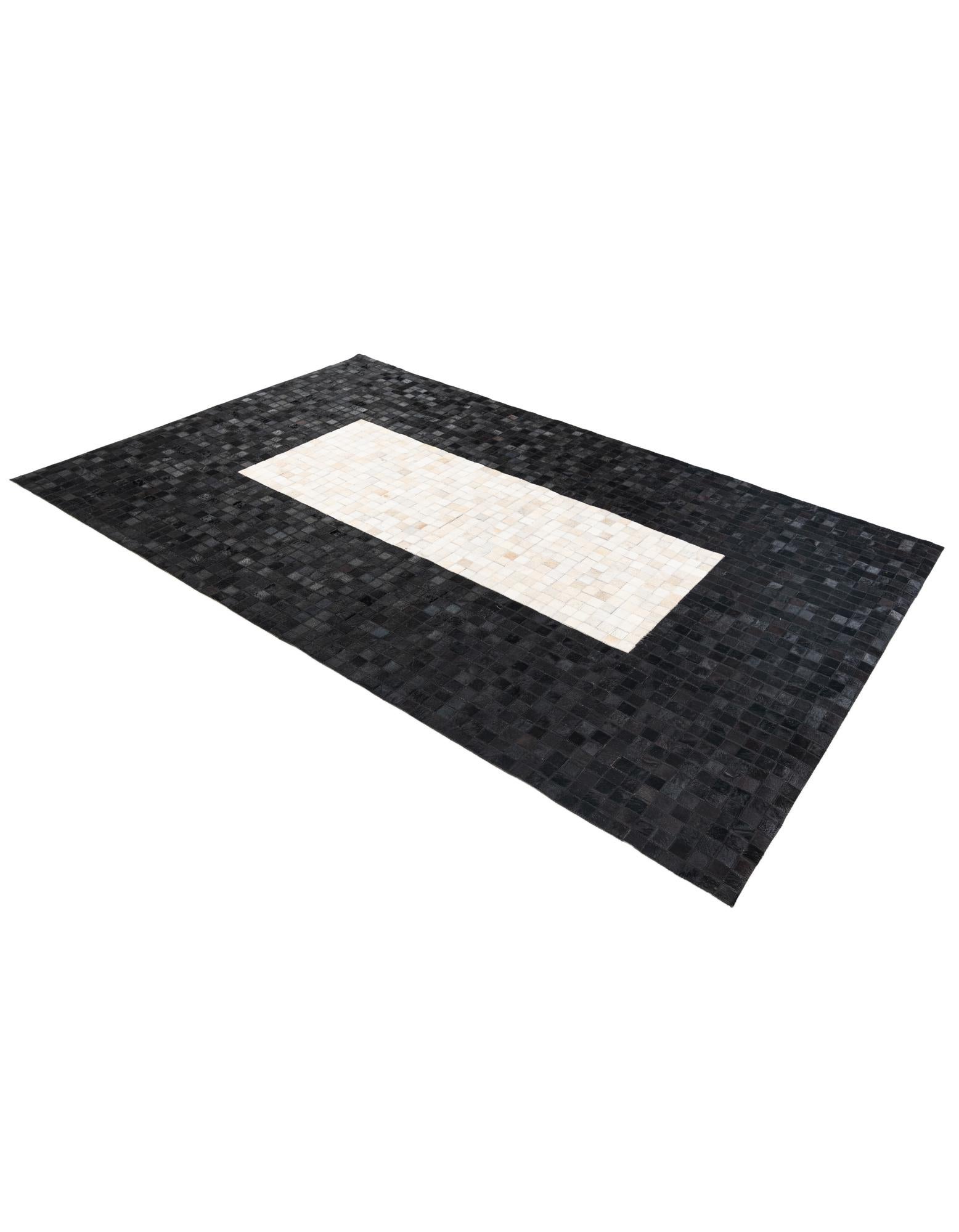 5' 1 x 7' 10 Cowhide Stocks Rug