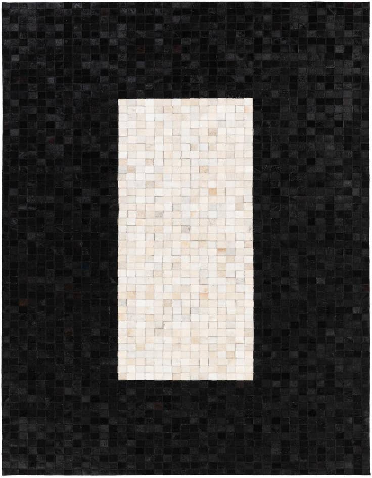 Detail image of 5' 1 x 7' 10 Cowhide Stocks Rug