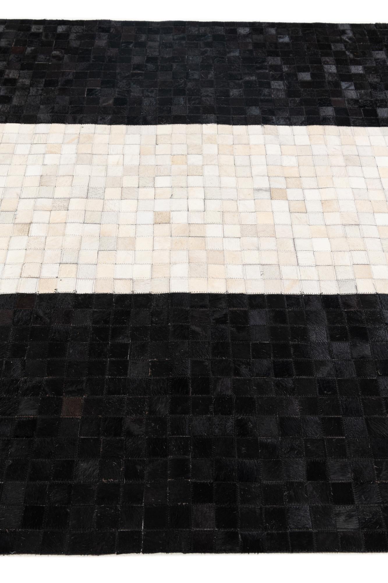 5' 1 x 8' 1 Cowhide Stocks Rug