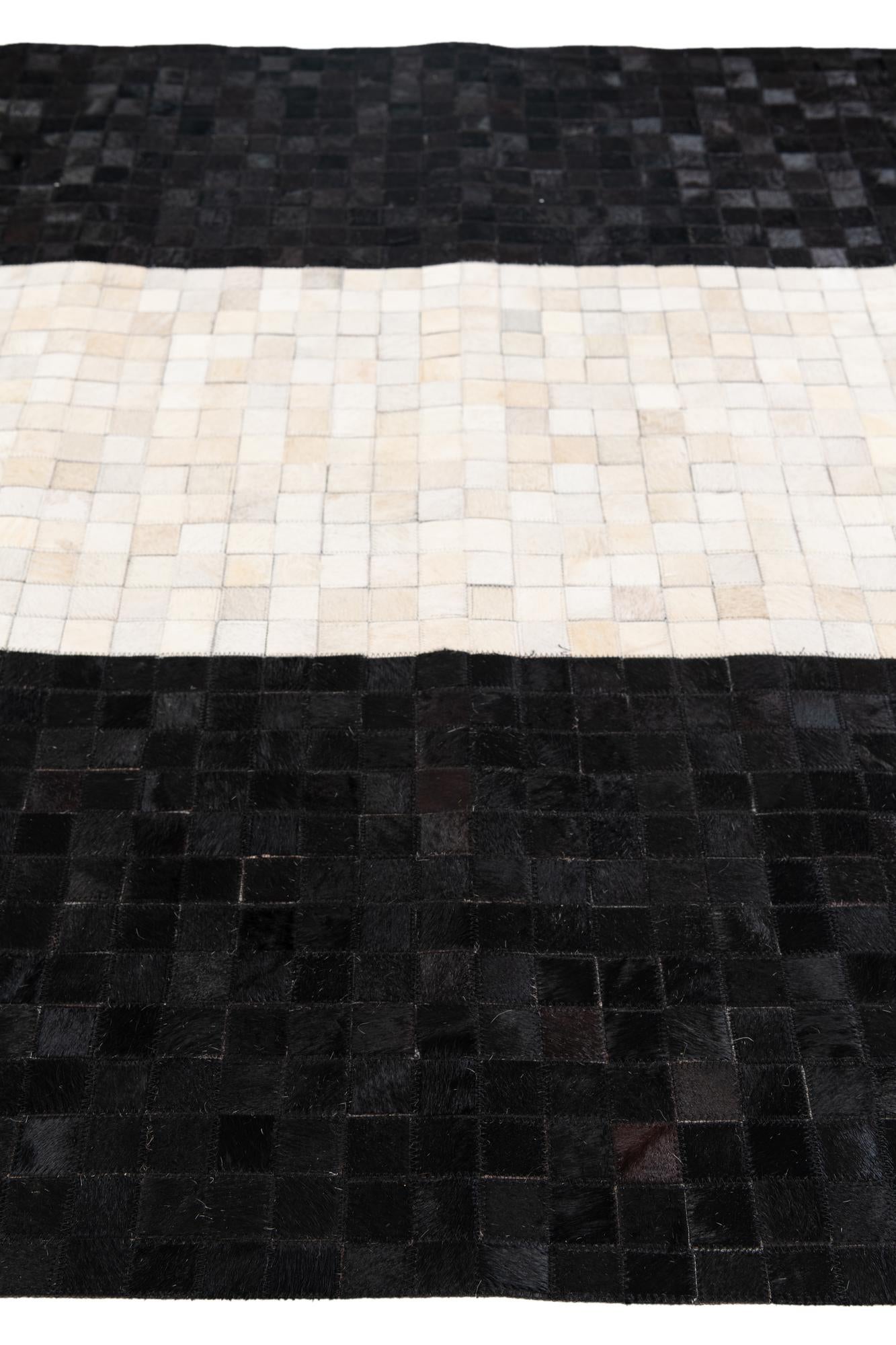 5' x 8' 1 Cowhide Stocks Rug