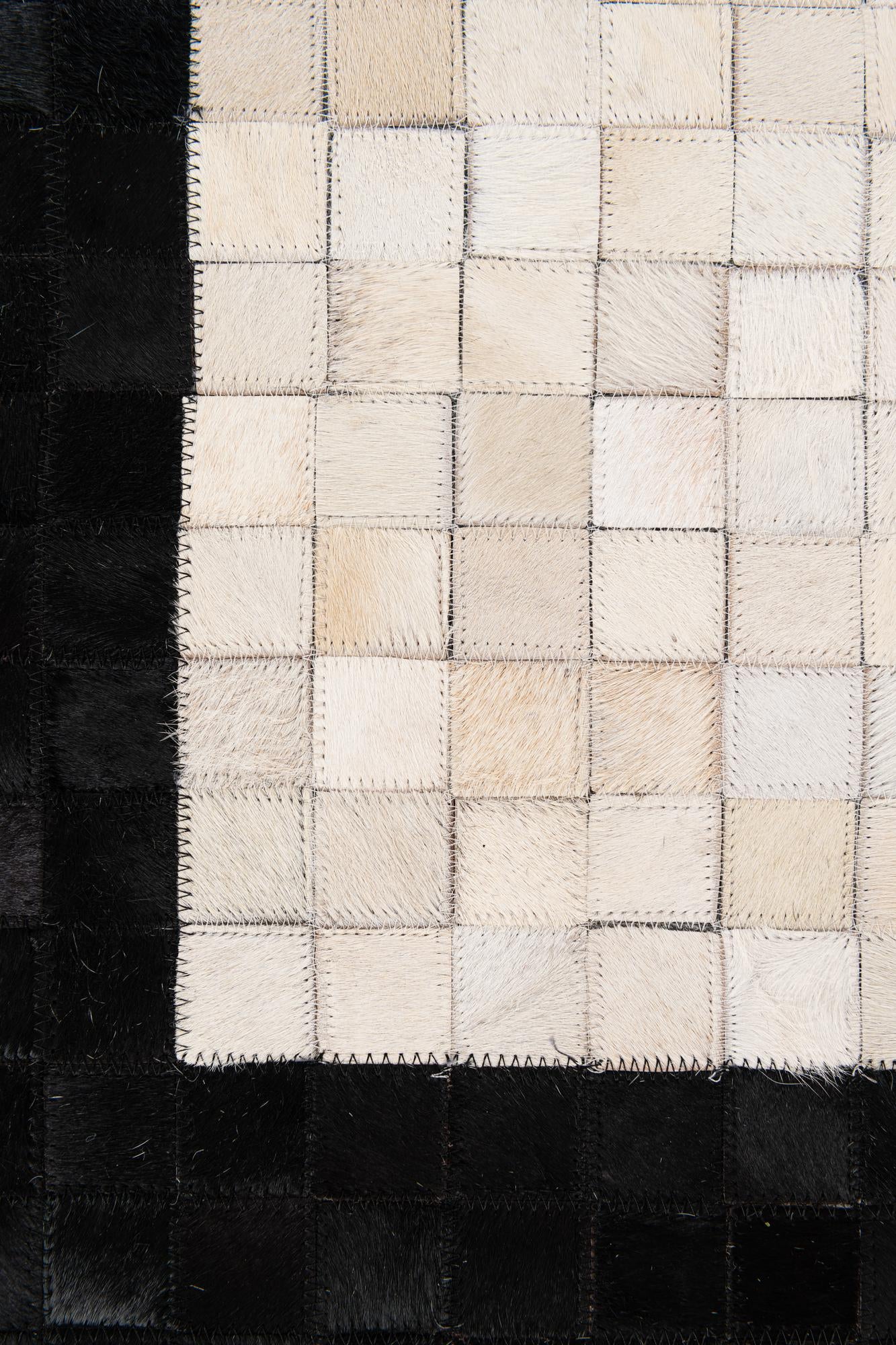 5' x 8' 1 Cowhide Stocks Rug