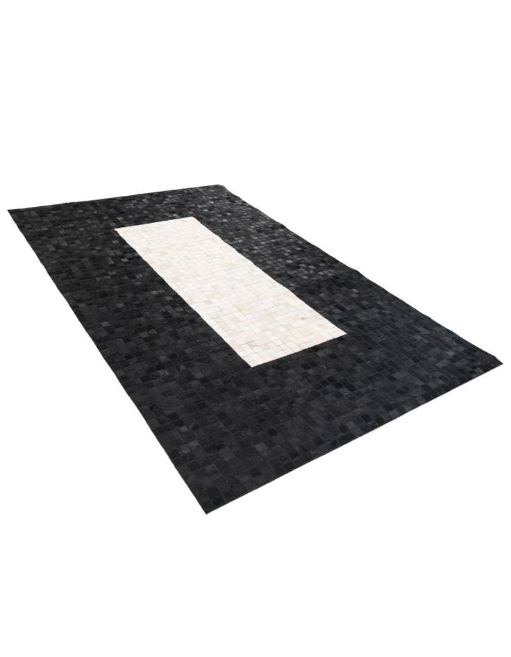 Detail image of 5' x 7' 11 Cowhide Stocks Rug