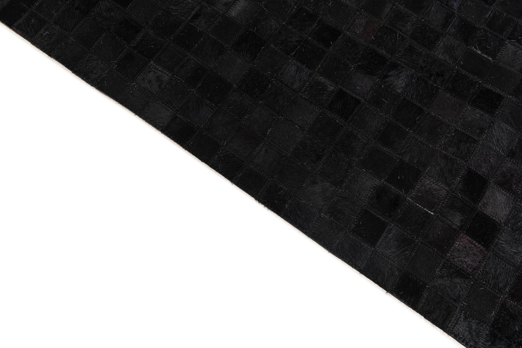 5' x 7' 11 Cowhide Stocks Rug