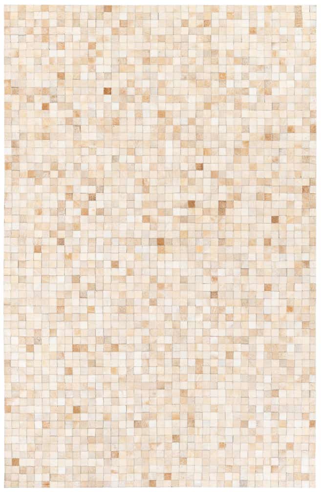 5' 2 x 8' Cowhide Stocks Rug