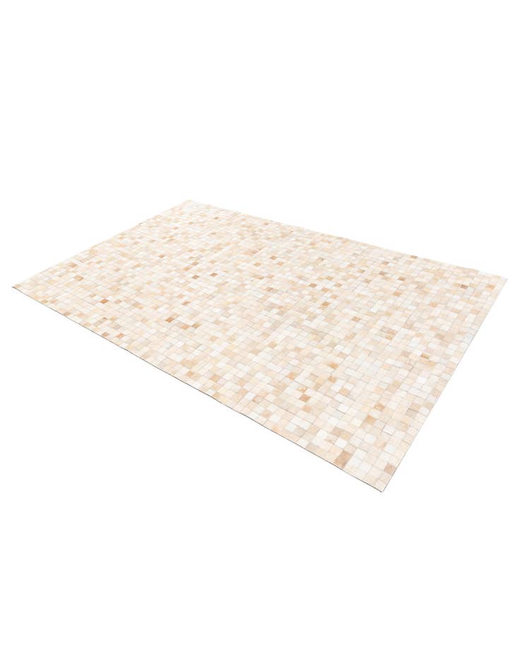 Detail image of 5' x 7' 11 Cowhide Stocks Rug