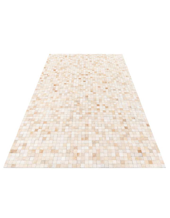 5' x 7' 11 Cowhide Stocks Rug