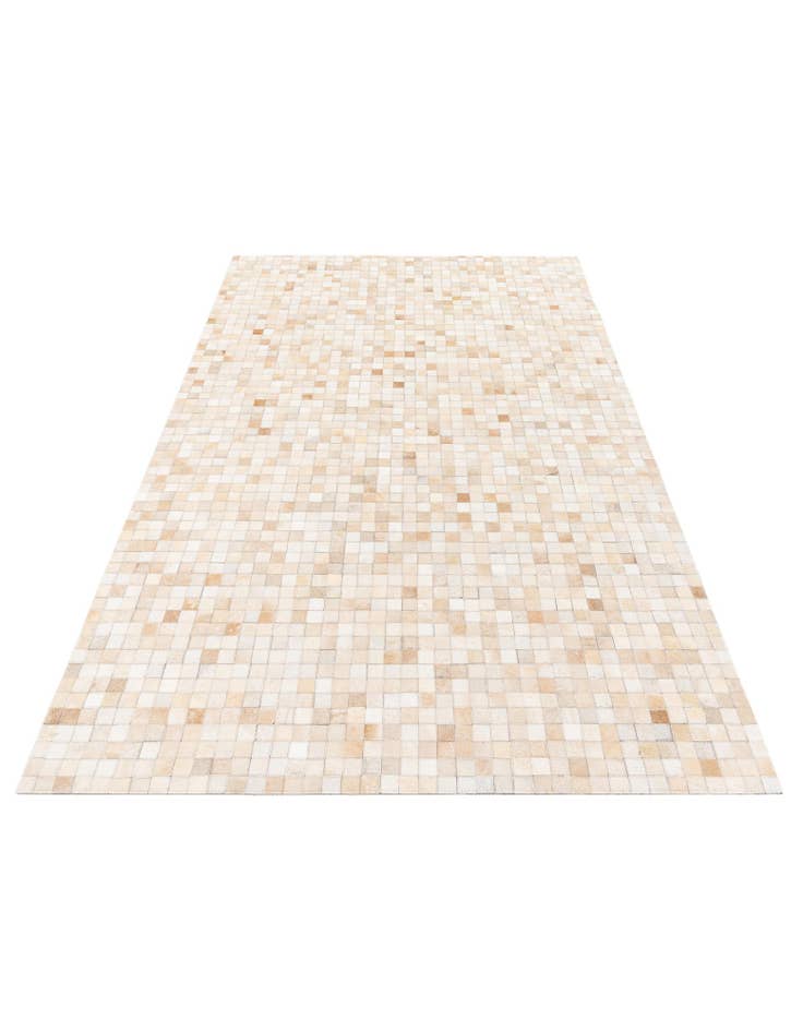 Detail image of 5' x 7' 11 Cowhide Stocks Rug