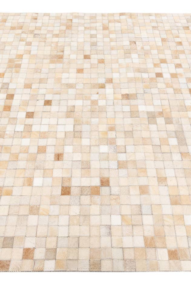 Detail image of 5' x 7' 11 Cowhide Stocks Rug