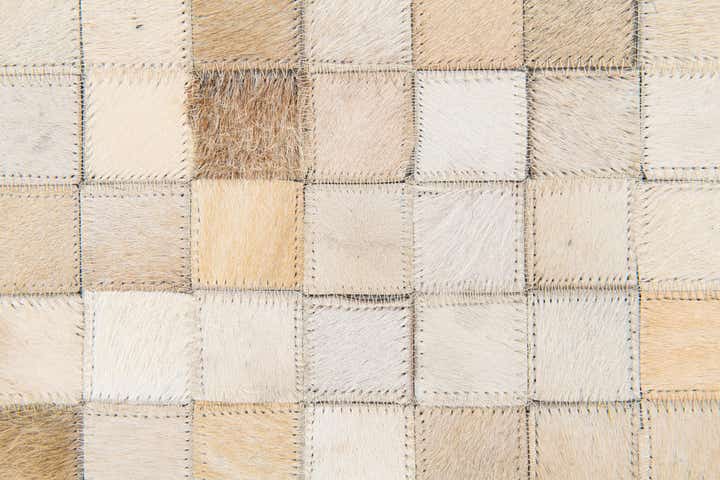 5' x 7' 11 Cowhide Stocks Rug