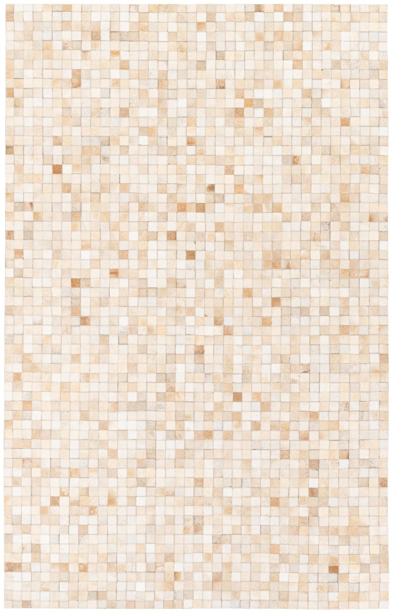 5' x 7' 11 Cowhide Stocks Rug