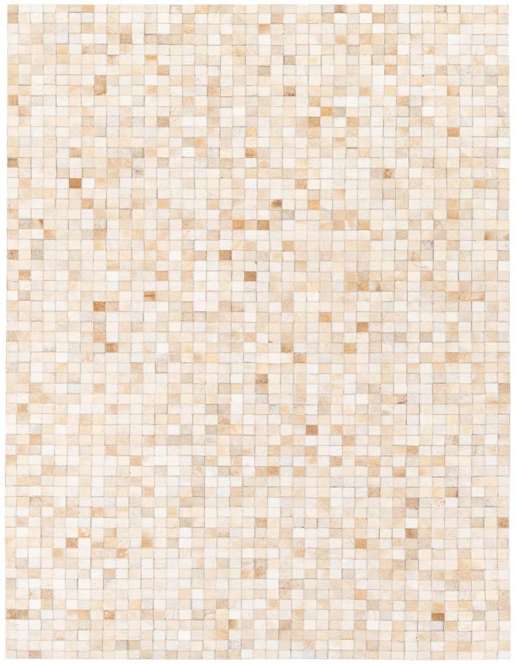 Detail image of 5' x 7' 11 Cowhide Stocks Rug