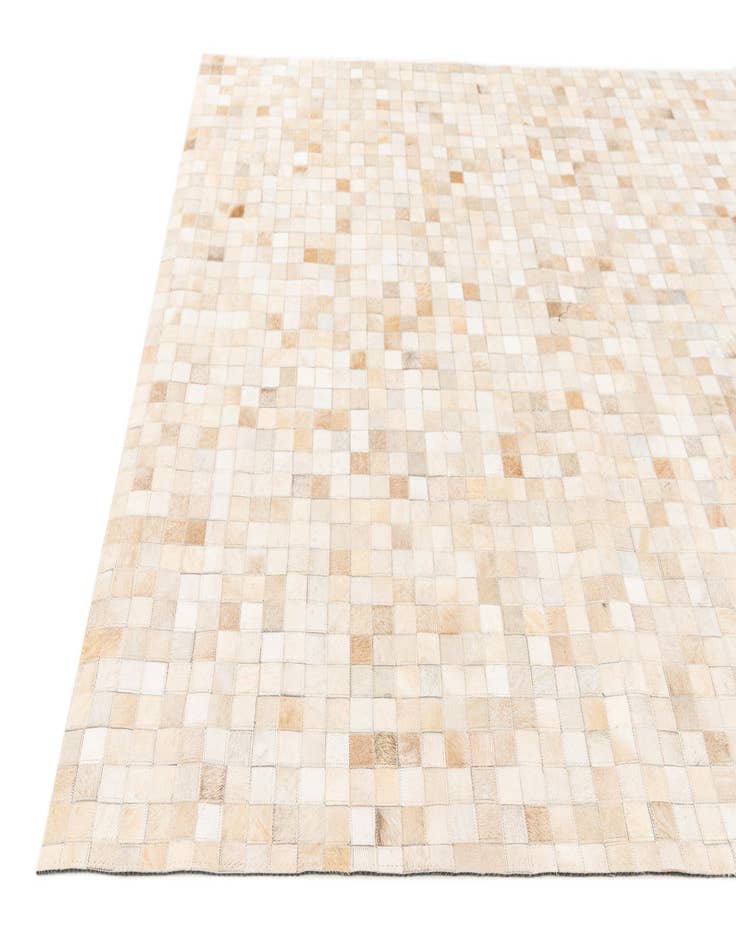 Detail image of 5' 2 x 7' 11 Cowhide Stocks Rug